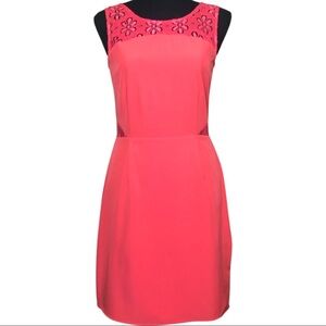 Lace Cutout Mini Dress